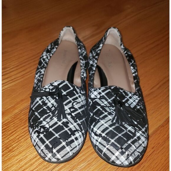 Beautifeel Black plaid flats - Picture 2 of 7